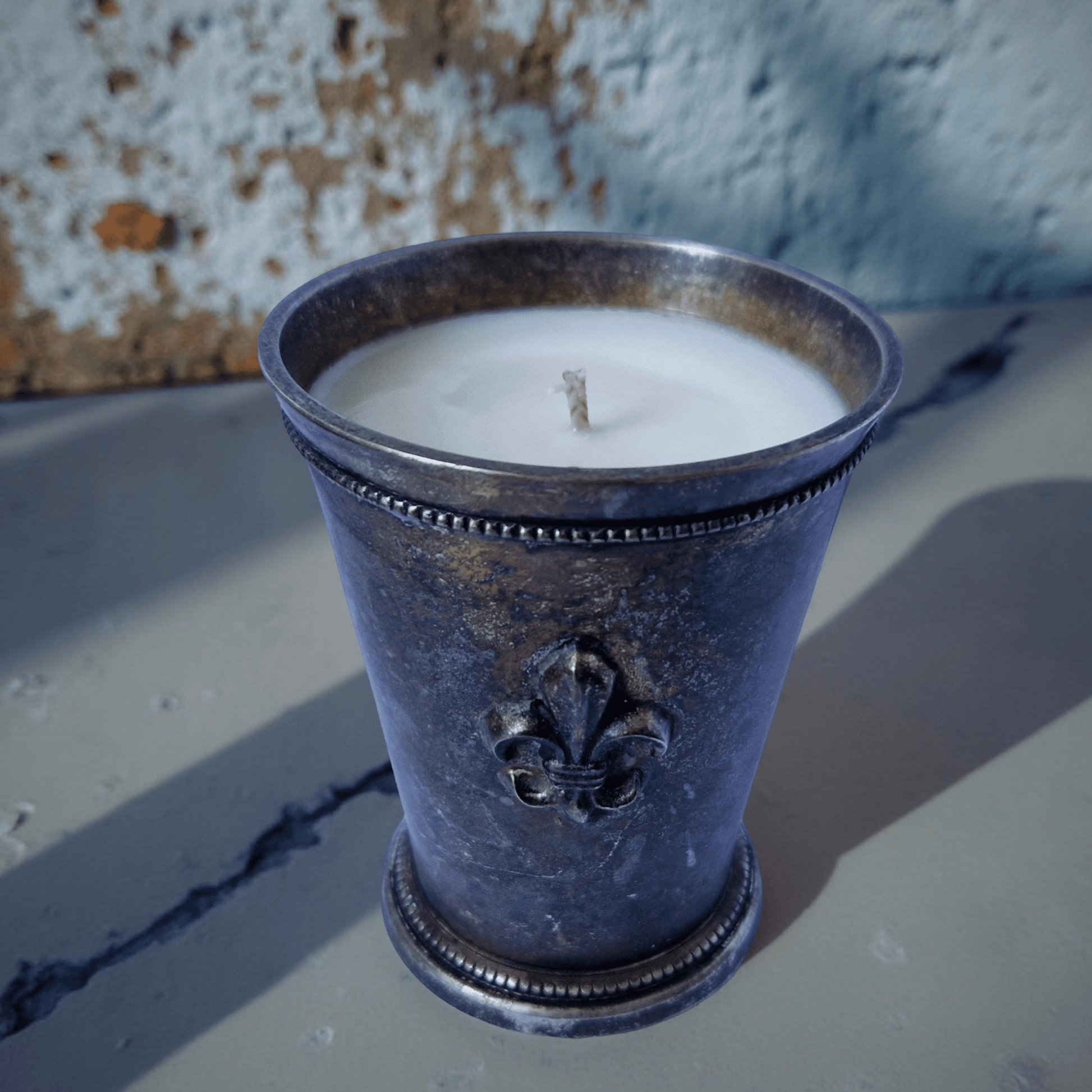Fleur de Lis Goblet - Juniper Blush-0