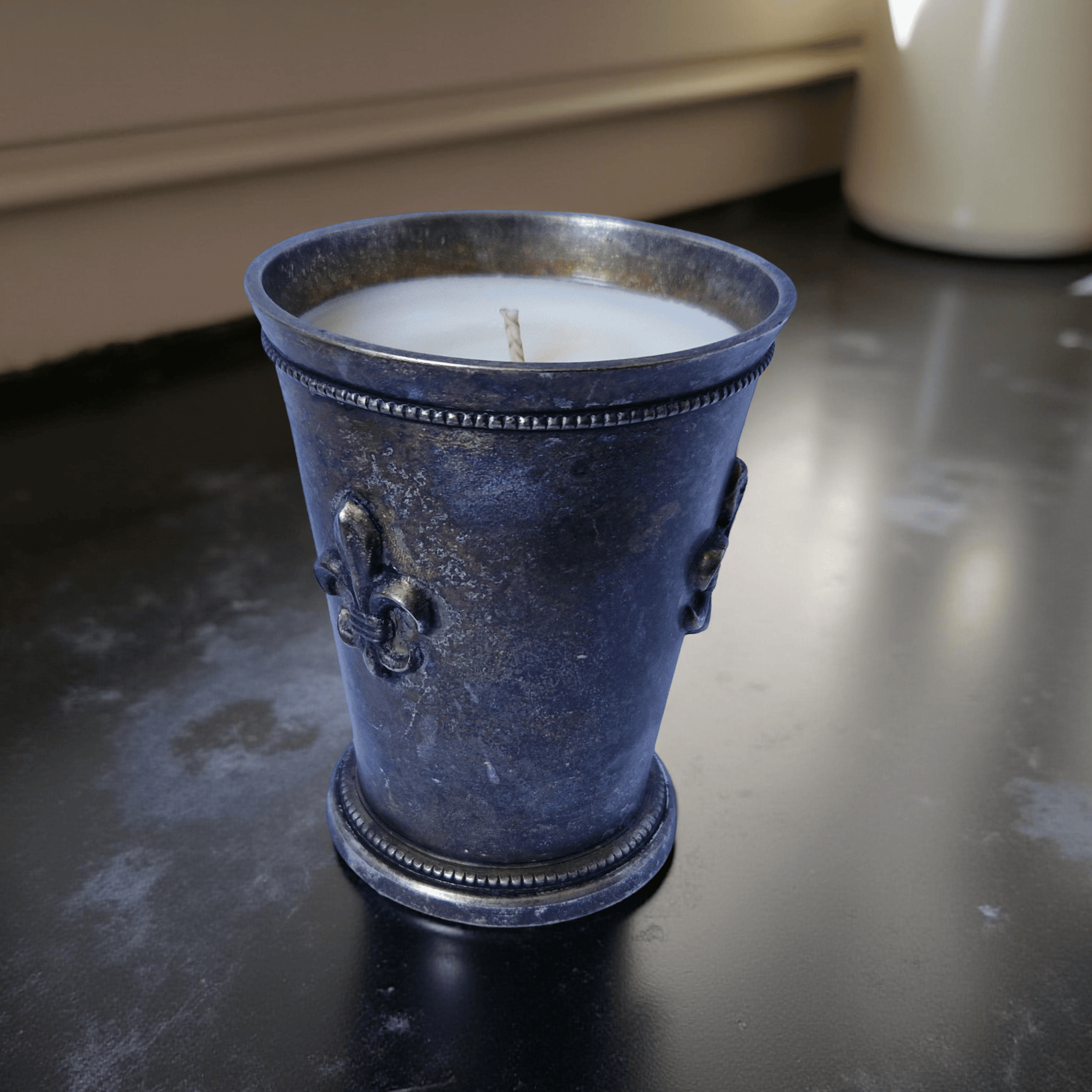 Fleur de Lis Goblet - Juniper Blush-2